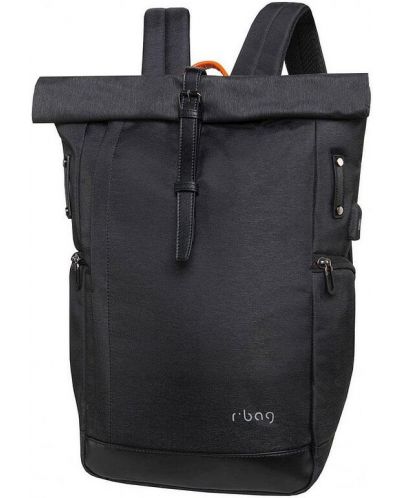Poslovni ruksak za laptop R-bag - Roll Black, 15" - 1