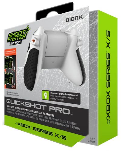 Dodatak Bionik - Quickshot Pro, bijeli (Xbox Series X/S) - 3