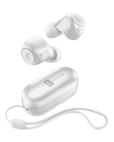 Bežične slušalice Cellularline - Pick, TWS, bijele - 1