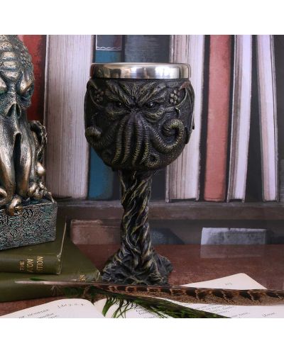 Kalež Nemesis Now Books: Cthulhu - Cthulhu's Thirst, 17 cm - 7