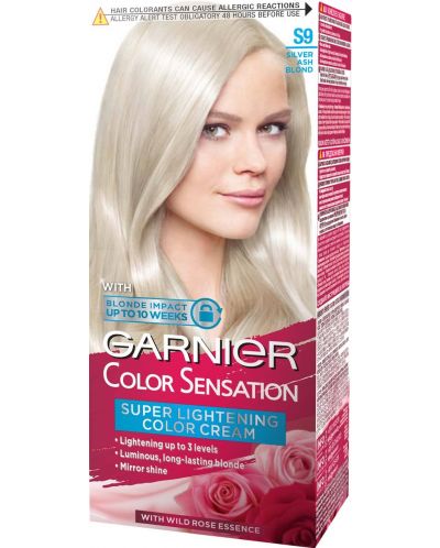 Garnier Color Sensation Boja za kosu, S9 Silver Ash Blond