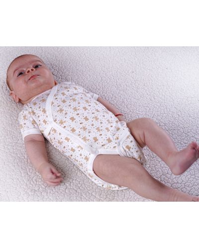 Bodi kratkih rukava Bio Baby - Organski pamuk, 68 cm, 4-6 mjeseci - 3