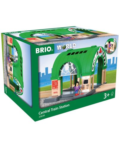 Drvena igračka Brio World – Željeznički kolodvor - 3