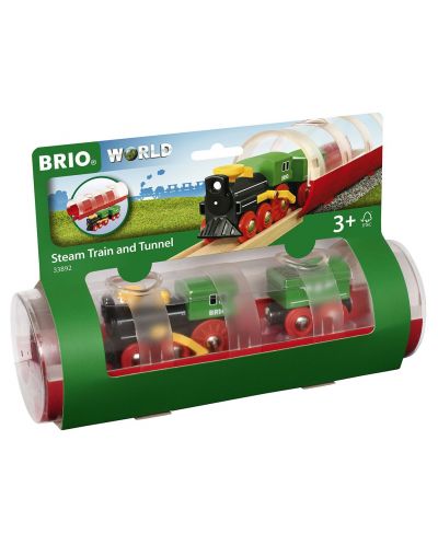 Igračka Brio World - Parna lokomotiva i tunel - 3