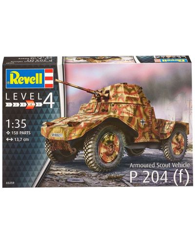 Sastavljeni model Revell - Oklopno izvidničko vozilo P204 (f) (03259) - 2
