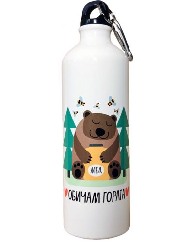 Boca Jež Art & Design - Volim šumu, medo, 750 ml - 1