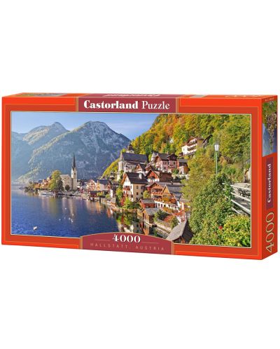 Panoramska slagalica Castorland od 4000 dijelova - Hallstatt, Austrija - 1