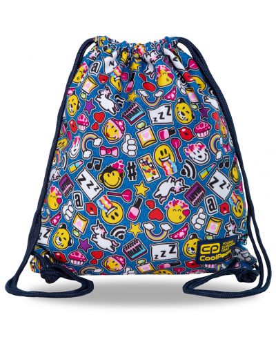 Sportska torba s vezama Cool Pack Solo - Emoji - 1