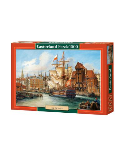 Puzzle Castorland od 1000 dijelova - Stari Gdanjsk, Poljska - 1