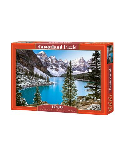 Puzzle Castorland od 1000 dijelova - Jezero u Kanadi - 1