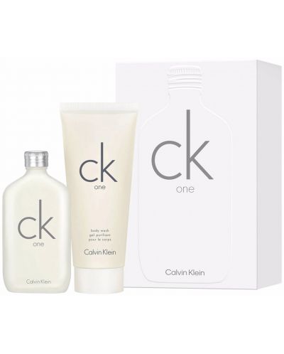 Calvin Klein Комплект CK One - Toaletna voda i Gel za tuširanje, 50 + 100 ml - 1