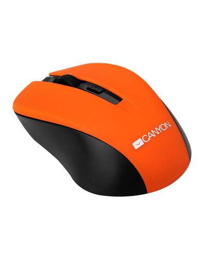 Bežični miš CANYON Mouse CNE-CMSW1 800/1000/1200 dpi, 4 gumba, narančasti - 2