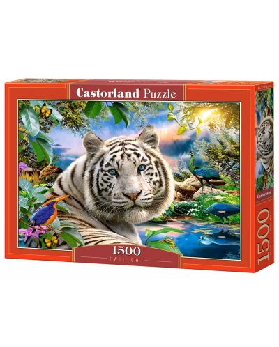 Puzzle Castorland od 1500 dijelova - Tigar - 1