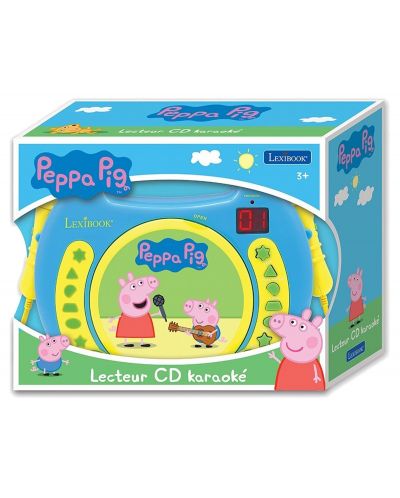 CD player Lexibook - Peppa Pig RCDK100PP, plavo/žuti - 2