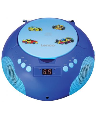 CD player Lenco - SCD-625BU, plavi - 4