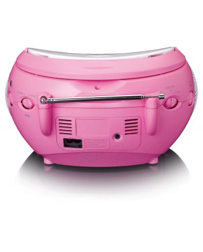 CD player Lenco - SCD-24PK, ružičasti - 3