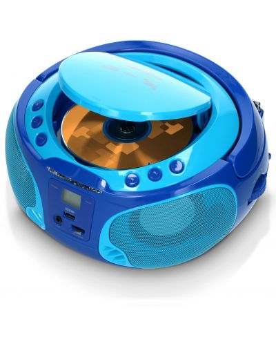 CD player Lenco - SCD-650BU, plavi - 5