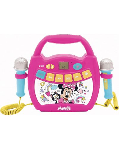 CD player Lexibook - Minnie Mouse MP320MNZ, ružičasto/žuti - 1