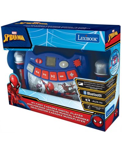 CD player Lexibook - Spider-Man MP320SPZ, plavo/crveni - 3