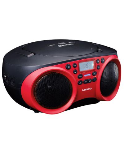 CD player Lenco - SCD-501RD, crveno/crni - 3