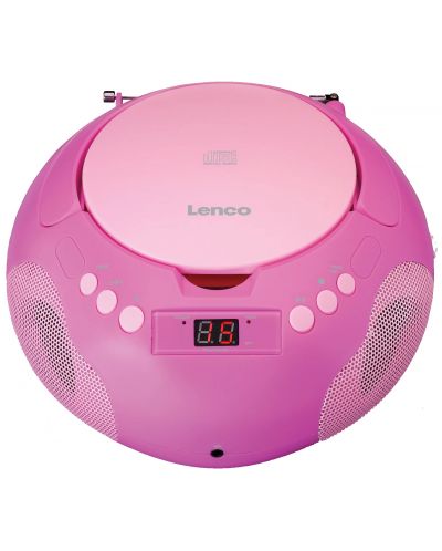 CD player Lenco - SCD-625PK, ružičasti - 3