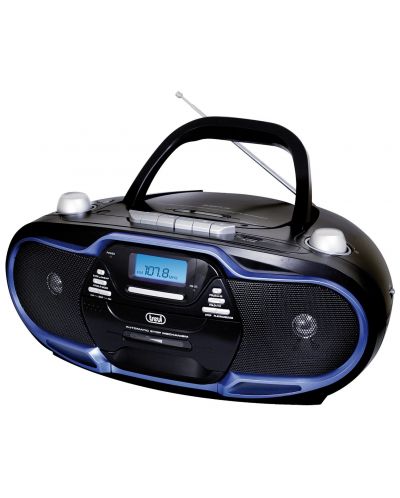 CD player Trevi - CMP 574, crno/plavi - 5