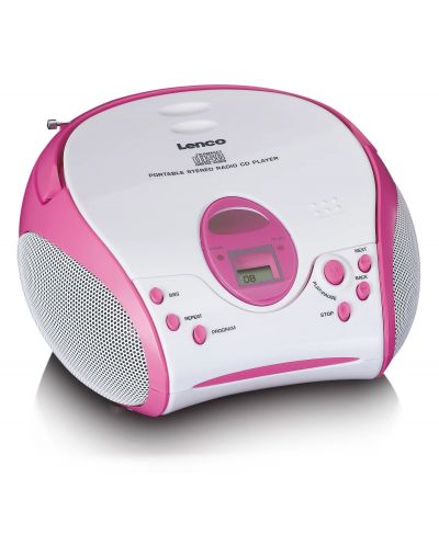 CD player Lenco - SCD-24PK, ružičasti - 2