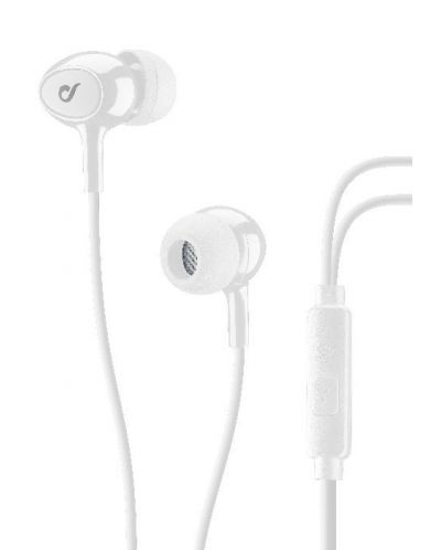 Slušalice Cellularline Acoustic - bijele - 1