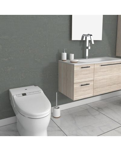 WC četka Inter Ceramic - Bailey, 11,8 x 39,5 cm, bijela - 2