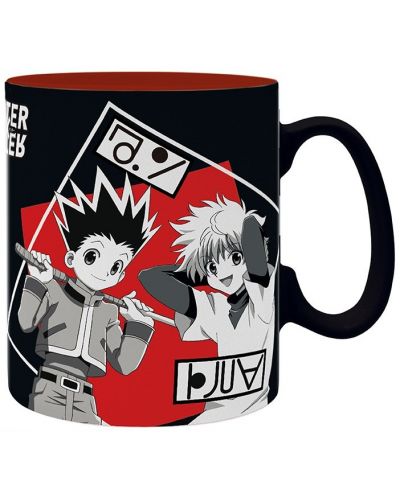 Šalica ABYstyle Animation: Hunter X Hunter - Gon's Group, 460 ml - 1