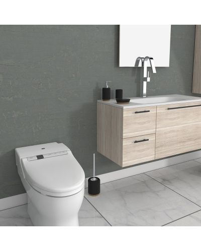 WC četka Inter Ceramic - Sydney, 11.8 x 39.5 cm, crna - 2