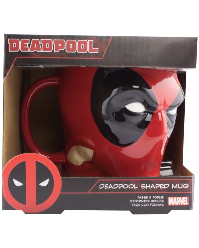 Šalica 3D Paladone Marvel: Deadpool - Deadpool - 3