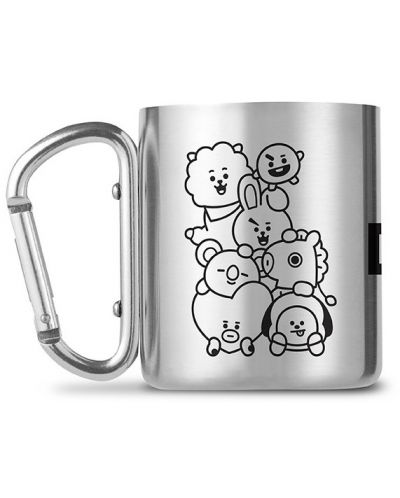 Šalica GB Eye Animation: BT21 - Pile up (Carabiner) - 1