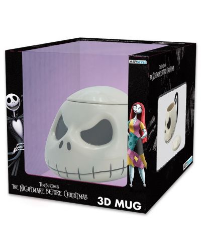 Šalica 3D ABYstyle Animation: Nightmare Before X-mas - Jack, 450 ml - 4