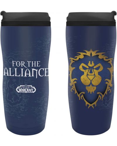 Čaša za putovanje ABYstyle Games: World of Warcraft - Alliance - 3