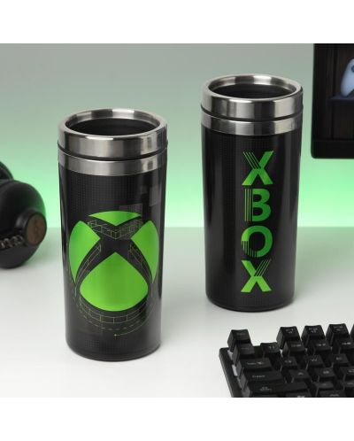 Putna šalica Paladone Games: XBOX - Green Logo - 3