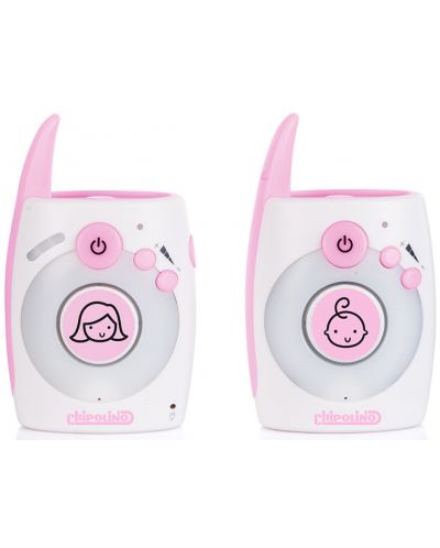 Digitalni baby monitor Chipolino - Astro, ružičasti - 1