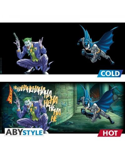 Šalica s termičkim učinkom ABYstyle DC Comics:  Batman - Batman & The Joker - 3