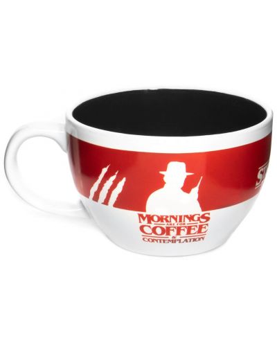 Šalica 3D Pyramid Television: Stranger Things - Mornings are for Coffee - 2