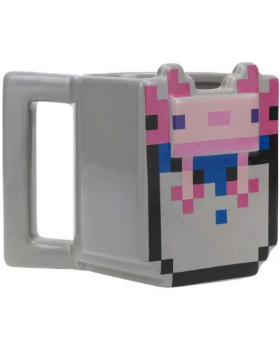 Šalica 3D Paladone Games: Minecraft - Axolotl, 400 ml - 1