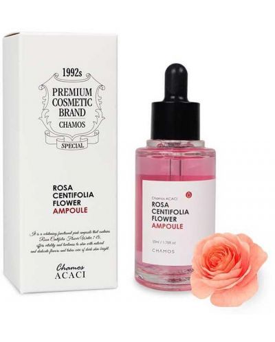 Chamos Acaci Posvjetljujući  ampulirani serum Rosa Centifolia Flower, 50 ml - 2