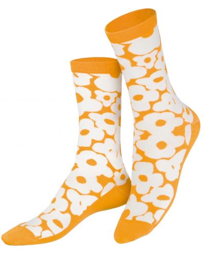 Čarape Eat My Socks - Flower Power, Orange - 2
