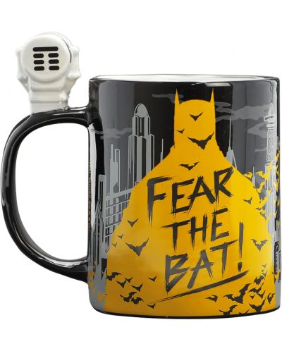 Šalica 3D ABYstyle DC Comics: Batman - Fear The Bat, 460 ml - 2