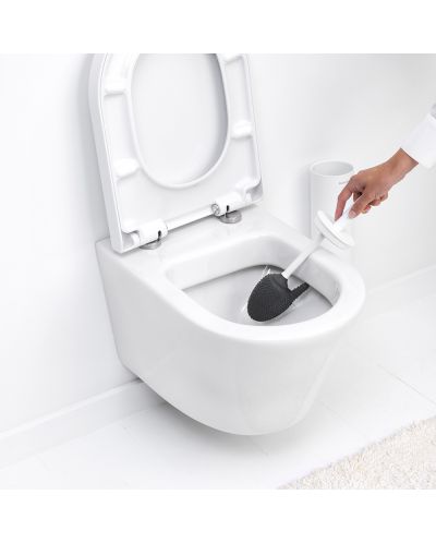 WC četka sa stalkom Brabantia - MindSet, Mineral Fresh White - 8
