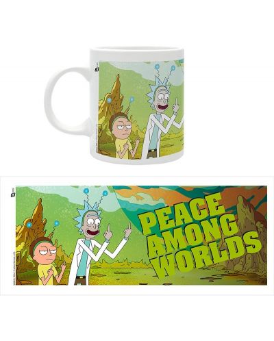 Šalica ABYstyle Animation: Rick & Morty - Peace Among Worlds - 3
