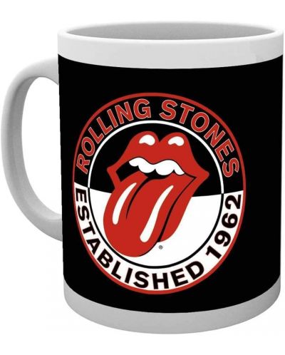 Šalica GB eye Music: The Rolling Stones - Established 1962 - 1