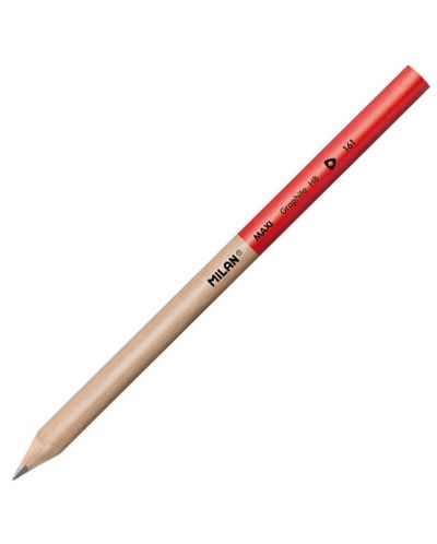 Crna grafitna olovka MIlan - Maxi HB, 3.5 mm - 1