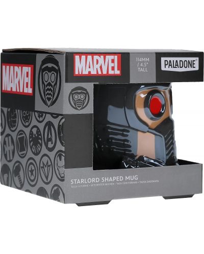 Šalica 3D Paladone Marvel: Guardians of the Galaxy - Starlord, 550 ml - 2