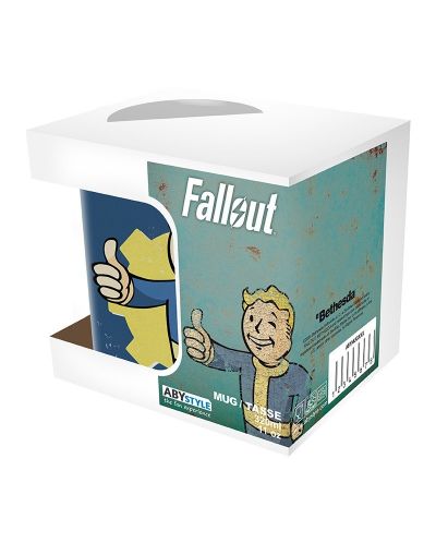 Šalica ABYstyle Games: Fallout - Vault Boy, plava - 3