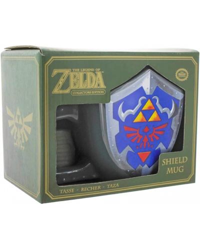 Šalica 3D Paladone Games: The Legend of Zelda - Shield - 2